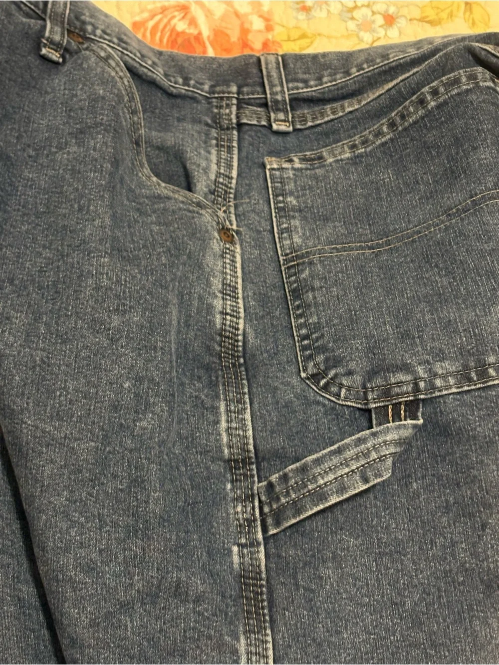 Wrangler Men's Carpenter Denim Jeans Size 48W 30L